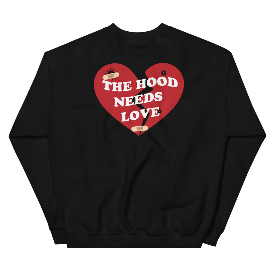 The Hood Needs Love 'THNL' Sweatshirt - Gum Clothing Store