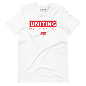 "UNF" Red Chestplate Tee - Gum Clothing Store