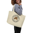 Load image into Gallery viewer, WOW - Woman of Wisdom Large organic tote bag - Gum Clothing Store