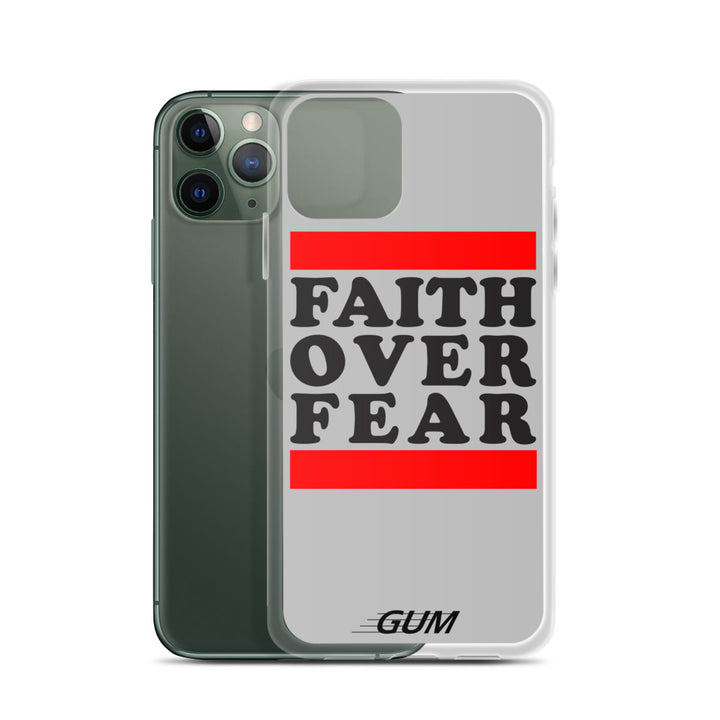 Faith Over Fear iPhone Case - Gum Clothing Store