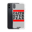 Load image into Gallery viewer, Faith Over Fear iPhone Case - Gum Clothing Store