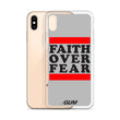 Load image into Gallery viewer, Faith Over Fear iPhone Case - Gum Clothing Store