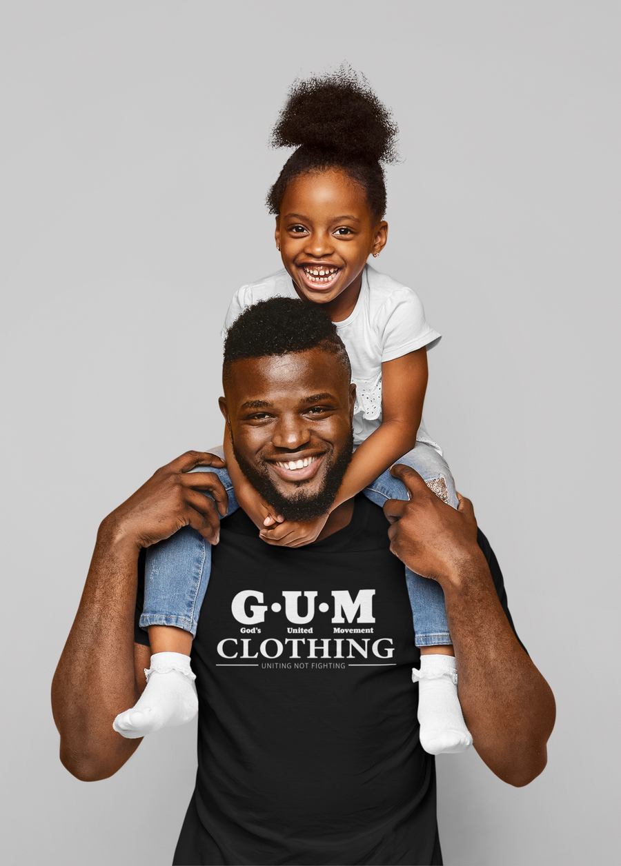 "G.U.M Clothing" Branded Tee Black - Gum Clothing Store