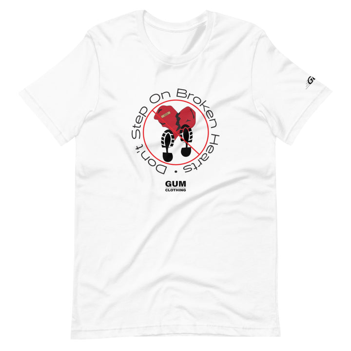 Don't Step On Broken Hearts T-Shirt - Gum Clothing Store