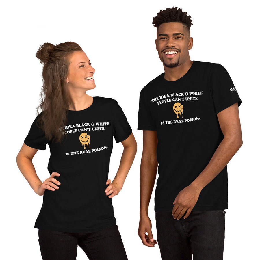 The Idea Black & White People Can't... Unisex T-shirt - Gum Clothing Store