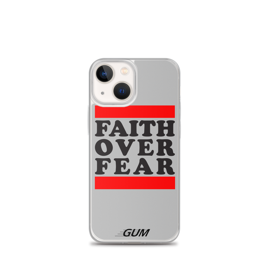 Faith Over Fear iPhone Case - Gum Clothing Store