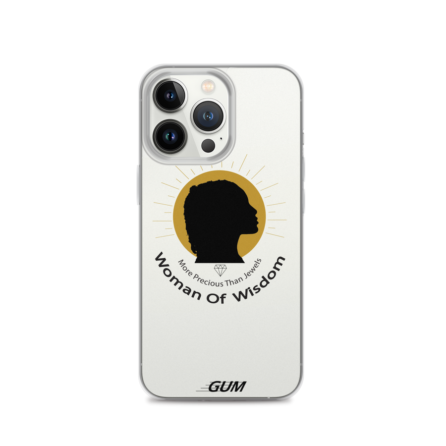 WOW- Woman of Wisdom iPhone Case - Gum Clothing Store