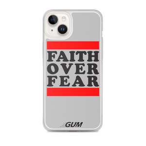 Faith Over Fear iPhone Case - Gum Clothing Store