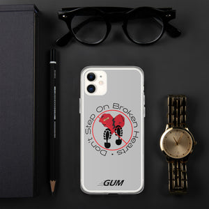 Don't Step On Broken Hearts iPhone Case - Gum Clothing Store