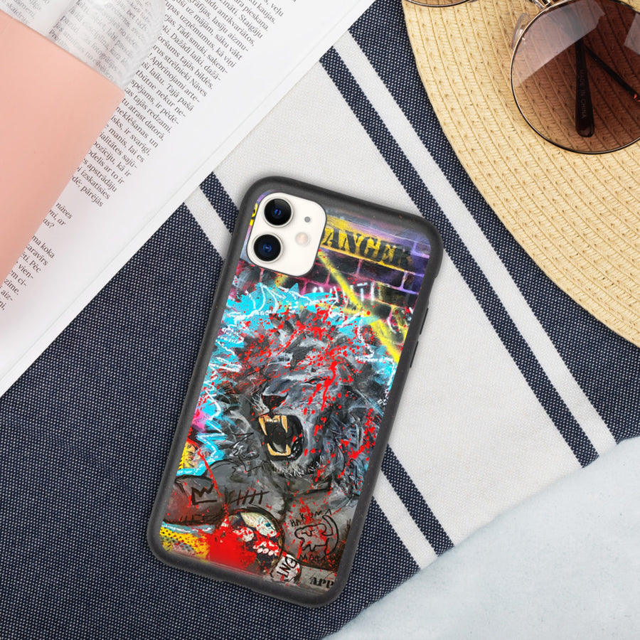 Mufasa vs Scar Biodegradable phone case - Gum Clothing Store