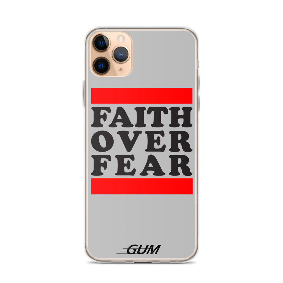 Faith Over Fear iPhone Case - Gum Clothing Store