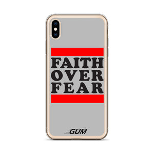 Faith Over Fear iPhone Case - Gum Clothing Store