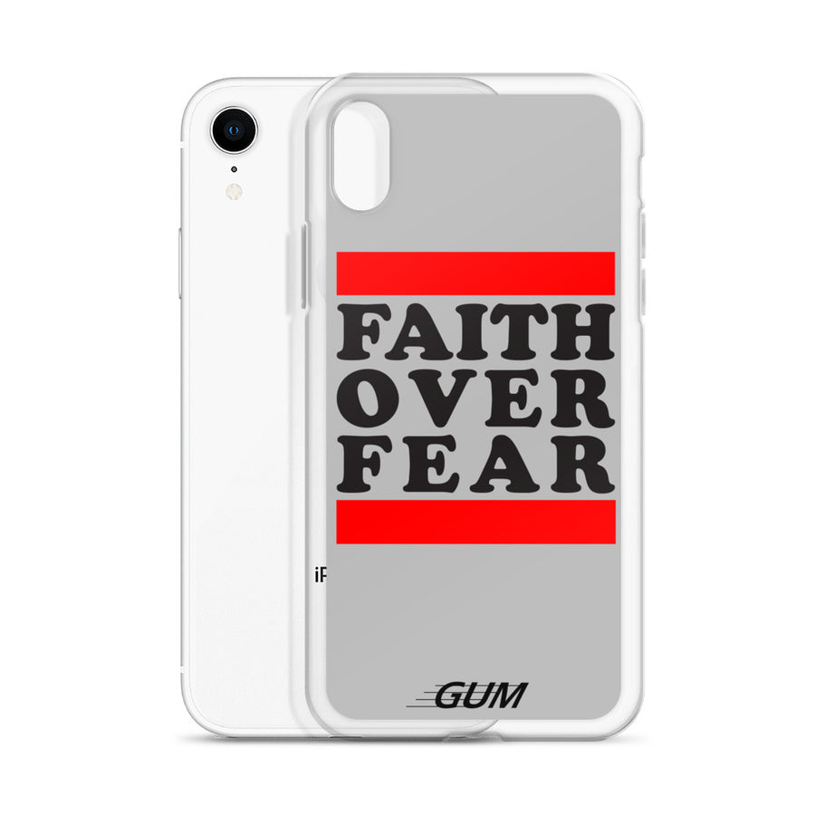 Faith Over Fear iPhone Case - Gum Clothing Store