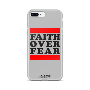 Faith Over Fear iPhone Case - Gum Clothing Store