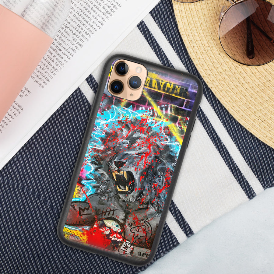 Mufasa vs Scar Biodegradable phone case - Gum Clothing Store