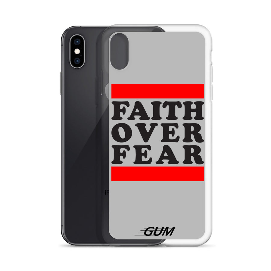 Faith Over Fear iPhone Case - Gum Clothing Store