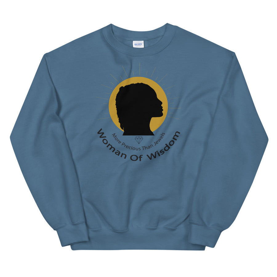 Woman Of Wisdom Sweatshirt - Gum Clothing Store