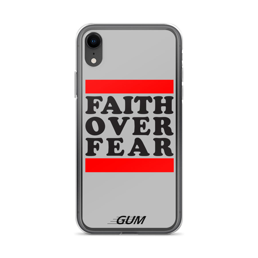 Faith Over Fear iPhone Case - Gum Clothing Store