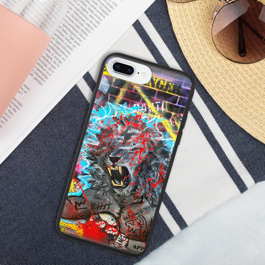 Mufasa vs Scar Biodegradable phone case - Gum Clothing Store