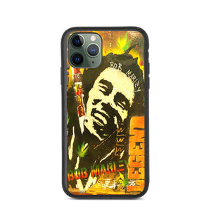 Bob Marley Biodegradable iPhone case - Gum Clothing Store