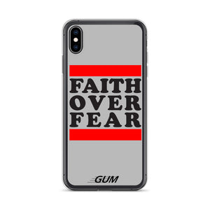 Faith Over Fear iPhone Case - Gum Clothing Store