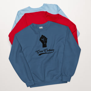 GUM Clothing Black Fist Sweatshirt - Gum Clothing Store