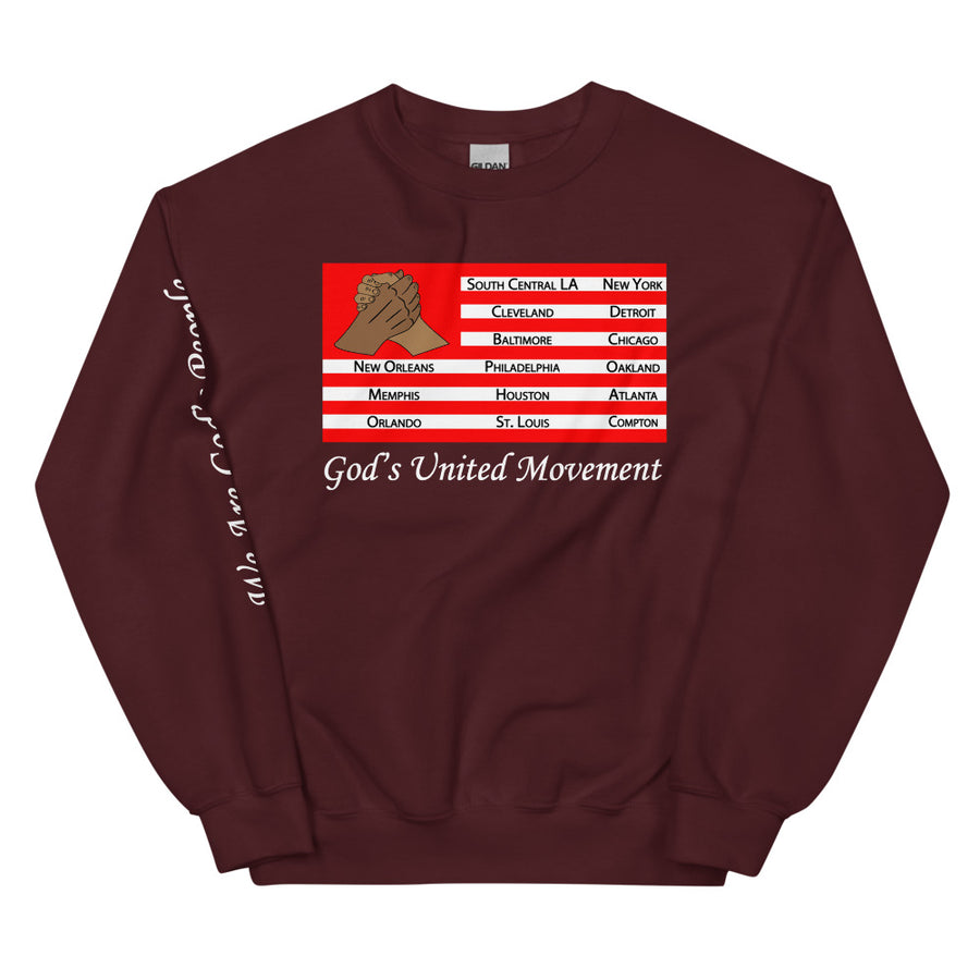 Gum Flag Stronger Together United Hoods Sweatshirt - Gum Clothing Store