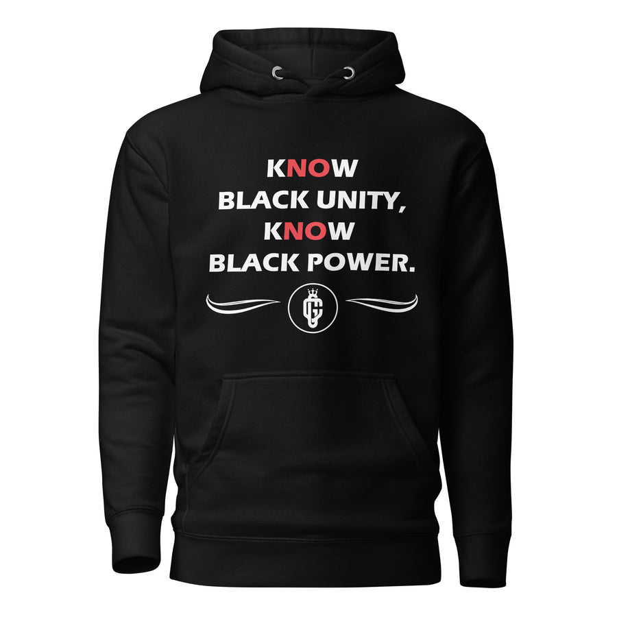 Black Unity Hoodie - Gum Clothing Store